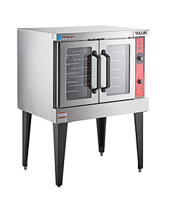 Vulcan VC4ED 29" Single Deck Electric Convection Oven with Analog Control - 12.5 kW, 208v/3Ph