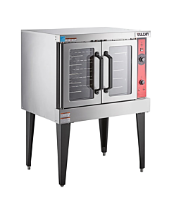 Vulcan VC4GD Single Full Size Natural Gas / Liquid Propane Convection Oven - 50,000 BTU