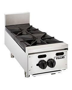 Vulcan VHP212 Achiever Series 12" 2 Burner Countertop Range - Natural Gas/Liquid Propane