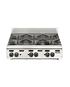Vulcan VHP636 Achiever Series 36" 6 Burner Countertop Range - Natural Gas/Liquid Propane - USA