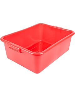 Vollrath Traex® Color-Mate™ 7" Food Box, Red - CA