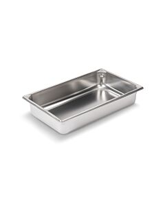 Vollrath 30042 Super Pan V Full-Size Stainless Steel Food Pan 14 Qt. - 4" Deep - CA