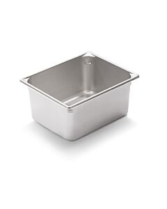 Vollrath 30262 Super Pan V 1/2 Size Stainless Steel Food Pan 10 Qt. - 6" Deep - CA