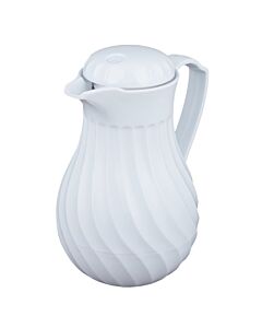 Vollrath SwirlServe Hot-N-Cold 42 oz. Beverage Server - White, 52160 - USA