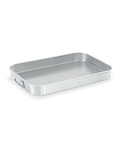 Vollrath 68369 8.5 QT. Wear-Ever Bake & Roast Aluminum Pan with Handle- 18.56" x 12.56" x 2.13" - USA