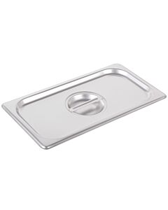 Vollrath 75130 1/3 Size Super Pan V Solid Stainless Steel Cover - CA