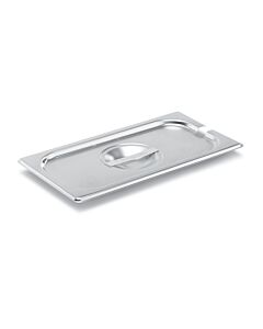 Vollrath 75230 1/3 Size Super Pan V Slotted Stainless Steel Cover - CA