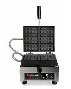 Krampouz WECCHCAS 4" x 7" 90° Liège Electric Waffle Maker - 1.44 kW, 120V