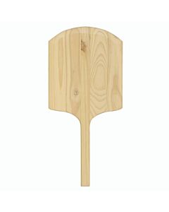 Omcan 14" x 16" Wooden Pizza Peel Overall Length 30" - CA