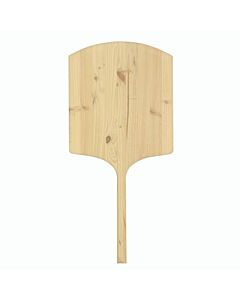 Omcan 20" x 22" Wooden Pizza Peel Overall Length 42"
