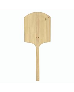 Omcan 14" x 16" Wooden Pizza Peel Overall Length 36" - CA