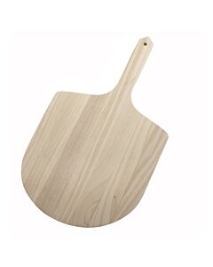 Winco WPP-1424 Wooden Pizza Peel 14"X16" Blade, 24"O.L. - CA