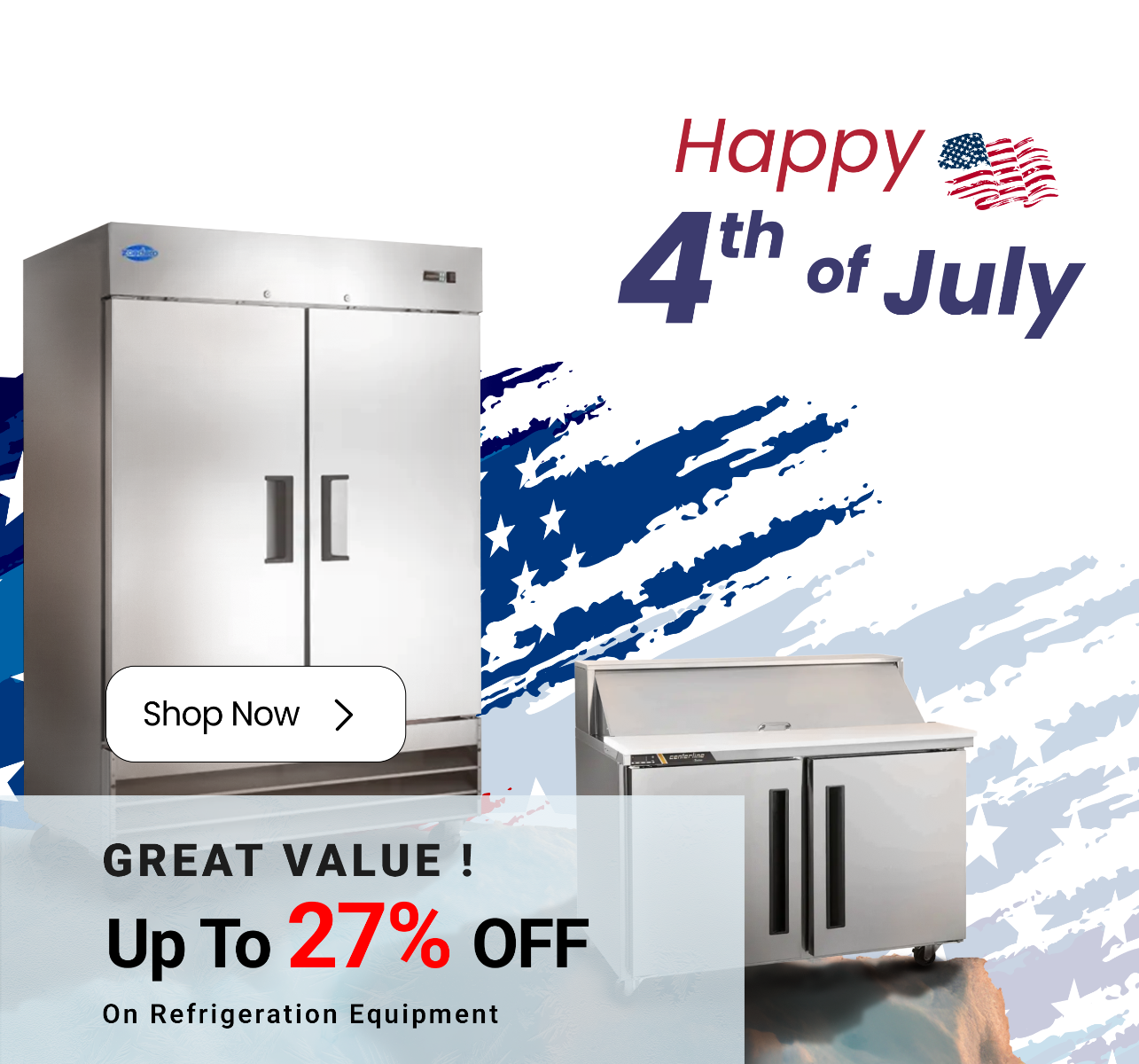 Refrigeration Independence Day Sale US
